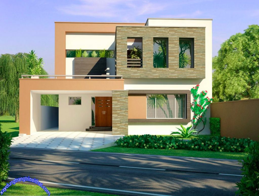 Mẫu Biệt Thự Mẫu Biệt Thự Thiết Kế Hiện Đại Sang Trọng