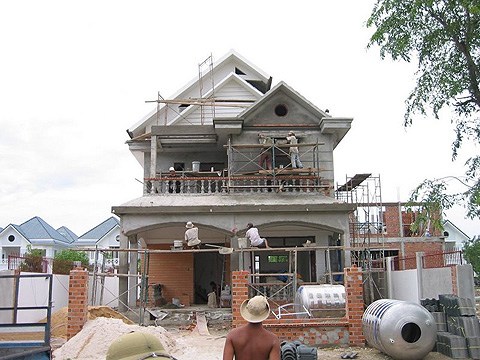 thi công xây dựng nhà phố