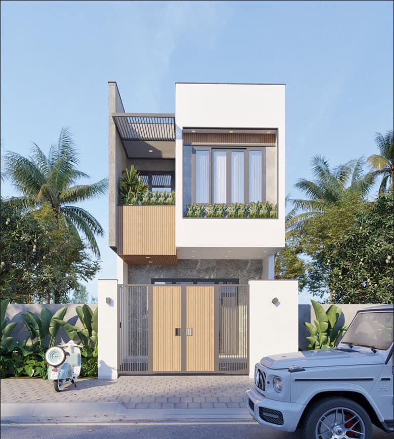 Nhà Ống 1 Trệt 1 Lầu Mặt Tiền 5m