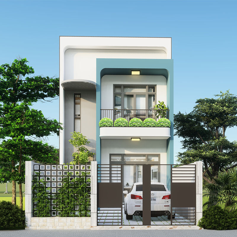 Nhà Ống 1 Trệt 1 Lầu Mặt Tiền 5m