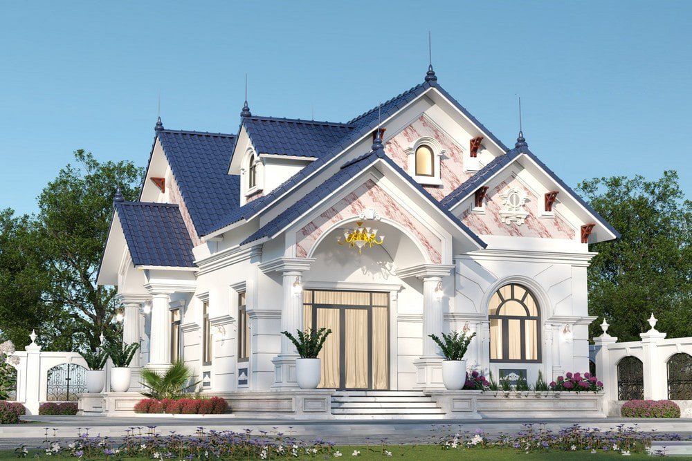 Mẫu Nhà Cấp 4 Mái Thái Diện Tích 10x15m Thiết Kế 3 Phòng Ngủ