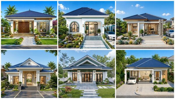 Mẫu Nhà Cấp 4 Mái Nhật